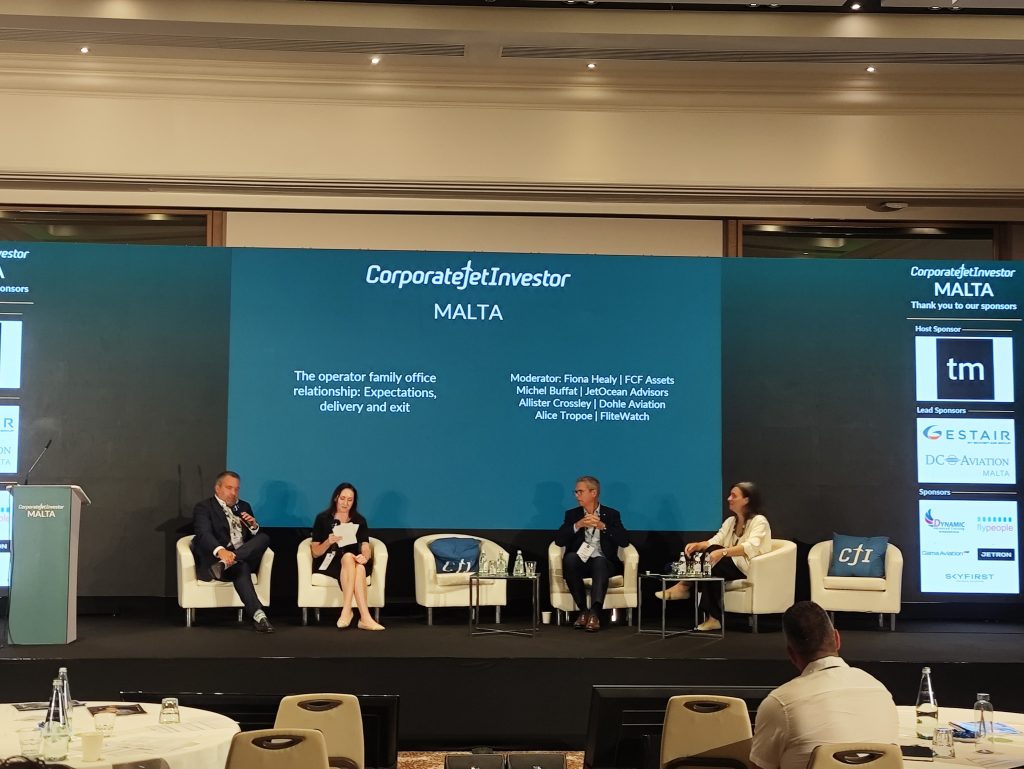 Geraldine Spiteri represented Asteria Advisory at Corporate Jet Investor Malta 2026,engaging in discussions on business aviation and aircraft transactions